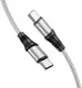 Hoco X50 USB-C naar USB-C Kabel 100W 1 Meter Grijs afbeelding 1