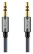 Hoco 3.5mm Jack naar 3.5mm Jack Gevlochten Aux Kabel 1 Meter Zwart afbeelding 1