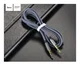 Hoco 3.5mm Jack naar 3.5mm Jack Gevlochten Aux Kabel 1 Meter Zwart afbeelding 5