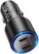 Hoco Dubbele USB-C Autolader 40W met Power Delivery Snellader Zwart afbeelding 3