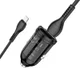Hoco Dubbele 30W PD Autolader + USB-C naar Lightning kabel Zwart afbeelding 3
