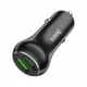 Hoco Z37 Dubbele Auto Oplader Quick Charge 3.0 Zwart afbeelding 2