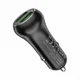 Hoco Z37 Dubbele Auto Oplader Quick Charge 3.0 Zwart afbeelding 4