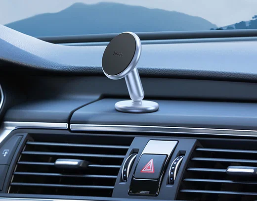 Hoco Universele Magnetische Dashboard Telefoonhouder Zilver afbeelding 4