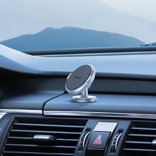 Hoco Dashboard Magnetische Verstelbare Telefoonhouder Auto Zwart afbeelding 6