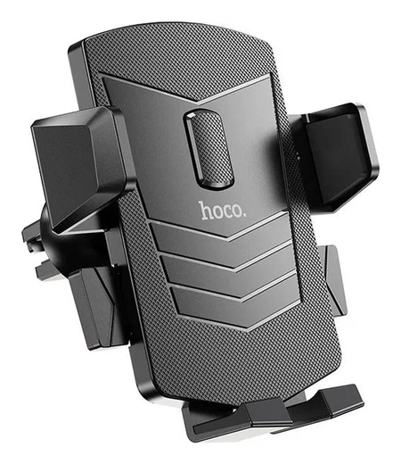 Hoco 360° Verstelbare Ventilatierooster Telefoonhouder Auto Zwart afbeelding 5
