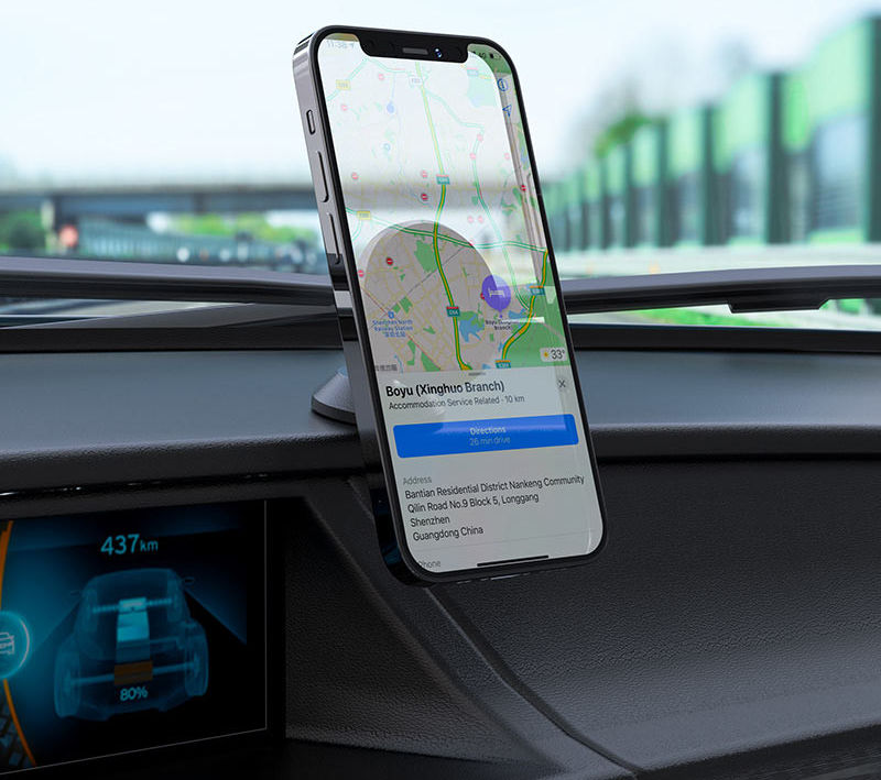 Hoco Magnetische Dashboard Telefoonhouder 4.5 tot 7 inch Smartphones afbeelding 2