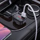 Hoco Bluetooth Muziek FM Transmitter en Autolader met Quick Charge 3.0 afbeelding 3