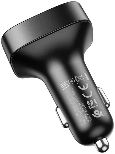 Hoco Bluetooth Muziek FM Transmitter en Autolader met Quick Charge 3.0 afbeelding 6