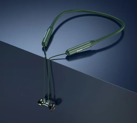 Hoco Bluetooth Draadloze Sport Oordopjes Groen afbeelding 4