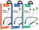 Hoco Bluetooth Draadloze Sport Oordopjes Groen afbeelding 7