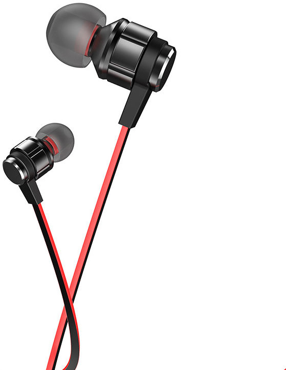 Hoco Platinum Sound Universele In-Ear Oortjes Telefoon Headset Zwart afbeelding 1
