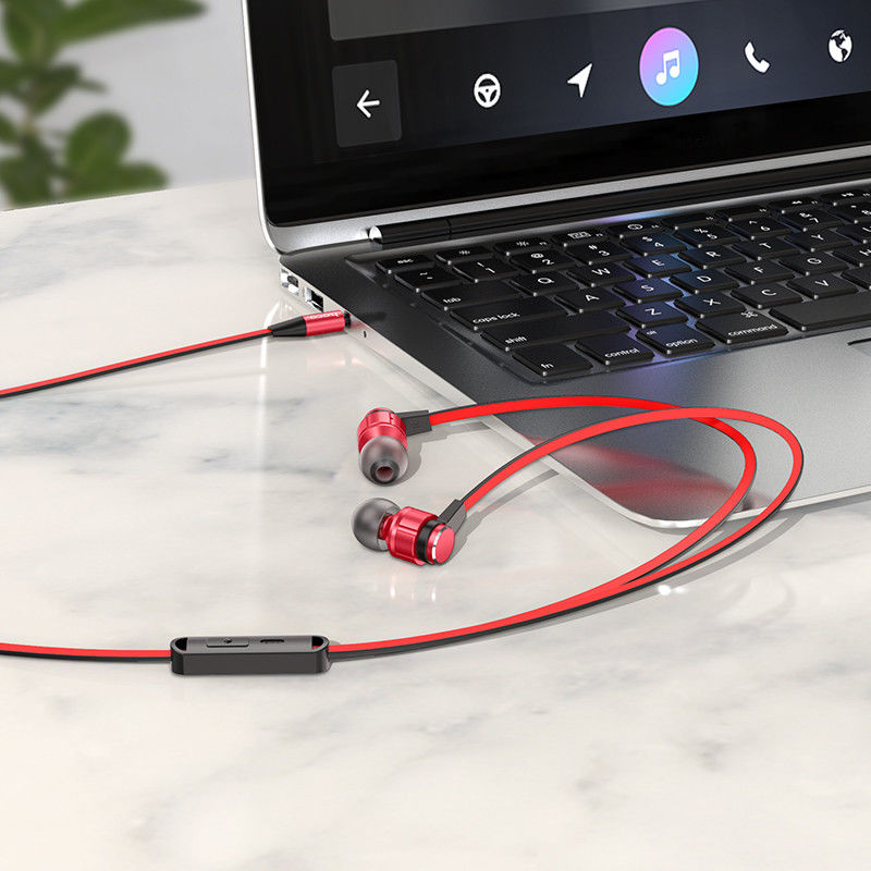 Hoco Platinum Sound Universele In-Ear Oortjes Telefoon Headset Zwart afbeelding 3