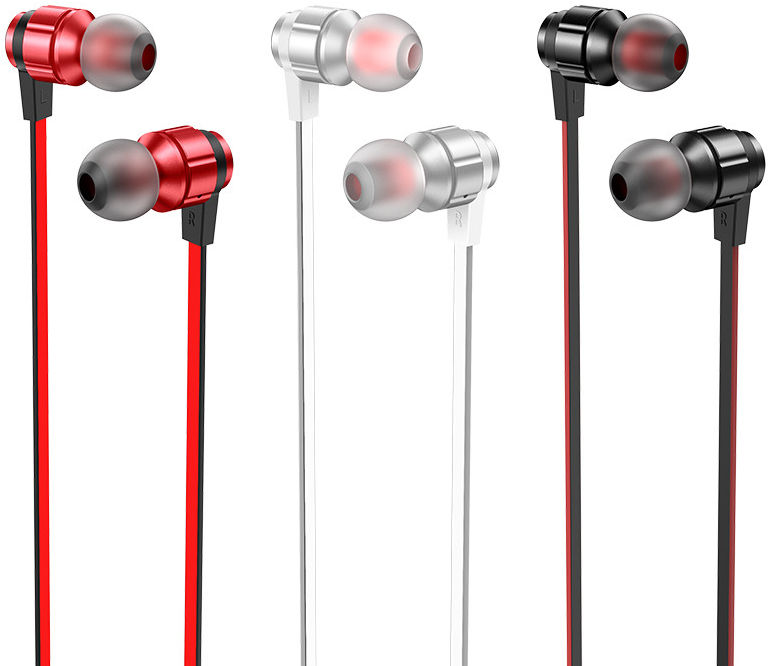 Hoco Platinum Sound Universele In-Ear Oortjes Telefoon Headset Zwart afbeelding 6