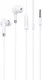 Hoco M58 Bedrade In-Ear Oordopjes 3.5mm Jack Headset Wit afbeelding 1