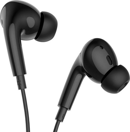 Hoco M1 Pro Bedrade In-Ear Oordopjes 3.5mm Jack Headset Zwart afbeelding 3