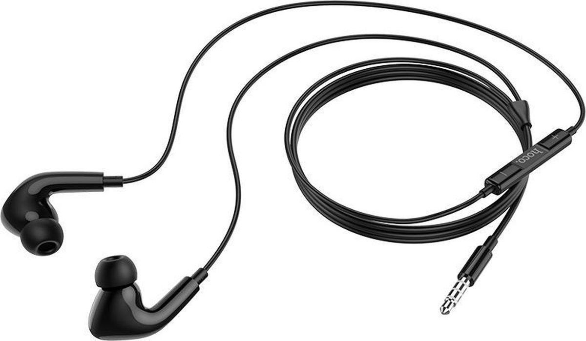 Hoco M1 Pro Bedrade In-Ear Oordopjes 3.5mm Jack Headset Zwart afbeelding 4