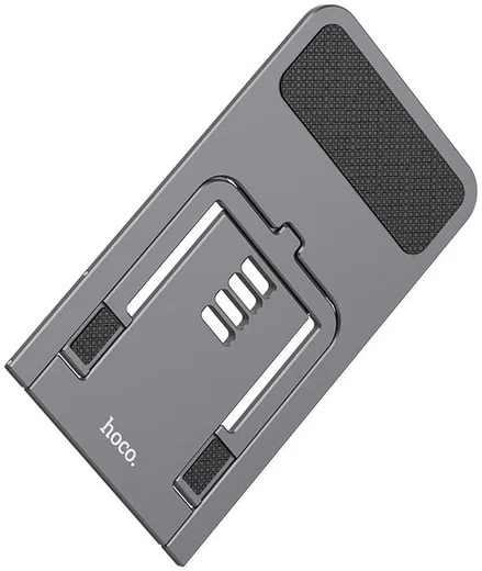 Hoco Universele Verstelbare Bureau Houder voor Smartphone Silver afbeelding 4