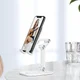 Hoco Verstelbare Opvouwbare Houder voor Smartphone en Tablet Wit afbeelding 2