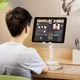 Hoco Verstelbare Opvouwbare Houder voor Smartphone en Tablet Wit afbeelding 4