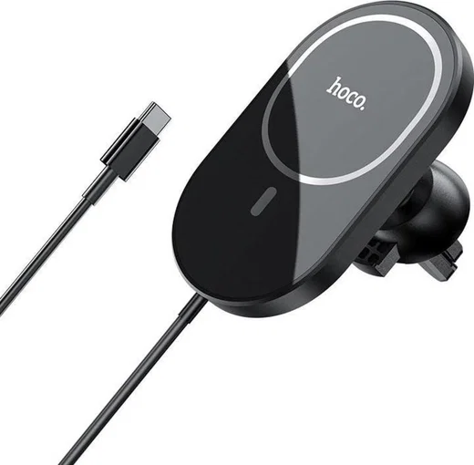 Hoco Magnetische Ventilatierooster MagSafe Telefoonhouder Auto 15W afbeelding 5