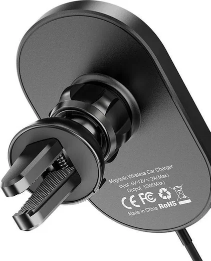 Hoco Magnetische Ventilatierooster MagSafe Telefoonhouder Auto 15W afbeelding 7