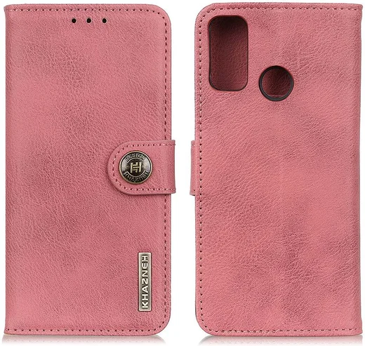 KHAZNEH Motorola G10 / G20 / G30 Hoesje Portemonnee Book Case Roze afbeelding 3