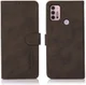 KHAZNEH Motorola Moto G10/G20/G30 Hoesje Retro Wallet Book Case Bruin afbeelding 3