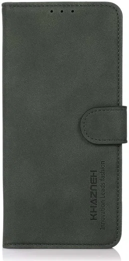 KHAZNEH Motorola Moto G10/G20/G30 Hoesje Retro Wallet Book Case Groen afbeelding 2