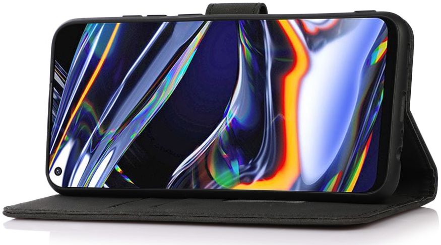 KHAZNEH Motorola Moto G10/G20/G30 Hoesje Retro Wallet Book Case Zwart afbeelding 6