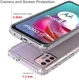 Motorola Moto G10/G20/G30 Hoesje Hybride Armor Back Cover Transparant afbeelding 4