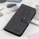 KHAZNEH Xiaomi Mi 11 Ultra Hoesje Retro Portemonnee Book Case Grijs afbeelding 6