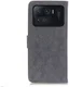 KHAZNEH Xiaomi Mi 11 Ultra Hoesje Retro Portemonnee Book Case Grijs afbeelding 3