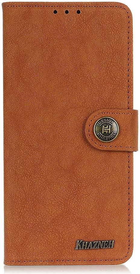 KHAZNEH Xiaomi Mi 11 Ultra Hoesje Portemonnee met Stand Bruin afbeelding 2