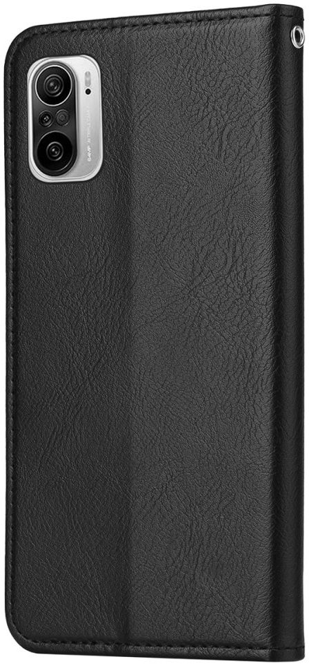 Xiaomi Poco F3 / Mi 11i Portemonnee Hoesje Bookcase Zwart afbeelding 3