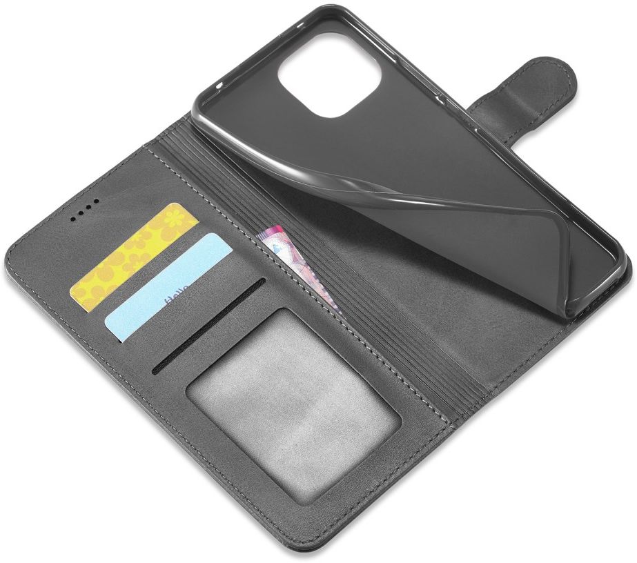 LC.IMEEKE Xiaomi Mi 11 Lite 4G/5G (NE) Hoesje Wallet Book Case Zwart afbeelding 12