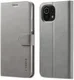 LC.IMEEKE Xiaomi Mi 11 Lite 4G/5G (NE) Hoesje Wallet Book Case Grijs afbeelding 3