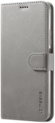 LC.IMEEKE Xiaomi Mi 11 Lite 4G/5G (NE) Hoesje Wallet Book Case Grijs afbeelding 2