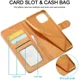 LC.IMEEKE Xiaomi Mi 11 Lite 4G/5G (NE) Hoesje Wallet Book Case Bruin afbeelding 9