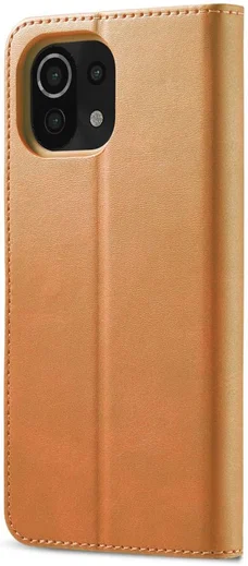 LC.IMEEKE Xiaomi Mi 11 Lite 4G/5G (NE) Hoesje Wallet Book Case Bruin afbeelding 10