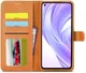 LC.IMEEKE Xiaomi Mi 11 Lite 4G/5G (NE) Hoesje Wallet Book Case Bruin afbeelding 1