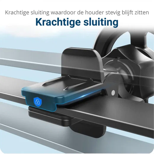 Magnetische MagSafe Houder - Auto Ventilatierooster - 360° Verstelbaar - Zwart afbeelding 9