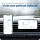Magnetische MagSafe Houder - Auto Ventilatierooster - 360° Verstelbaar - Zwart afbeelding 10