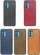 Oppo Find X3 Lite / Reno5 Hoesje Backcover met Kunstleer Coating Bruin afbeelding 3
