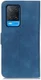 KHAZNEH Oppo A54 5G Hoesje Hoesje Retro Wallet Book Case Blauw afbeelding 4