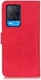 KHAZNEH Oppo A54 5G Hoesje Hoesje Retro Wallet Book Case Rood afbeelding 4