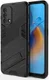 Oppo A74 4G Hoesje Hybride Back Cover met Kickstand Zwart afbeelding 1
