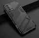Oppo A74 4G Hoesje Hybride Back Cover met Kickstand Zwart afbeelding 6