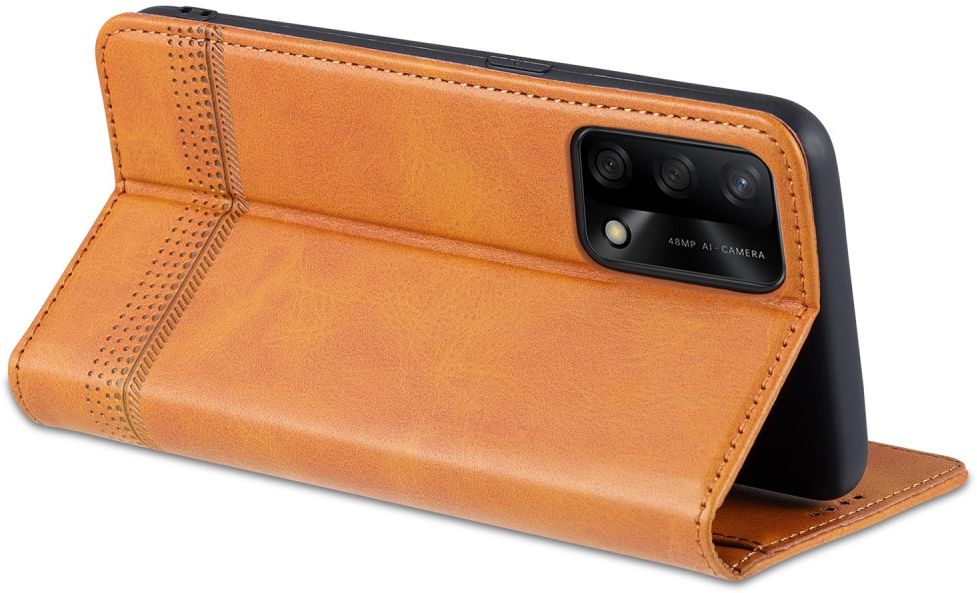 AZNS Oppo A74 4G Hoesje Portemonnee Book Case Kunstleer Blauw afbeelding 8