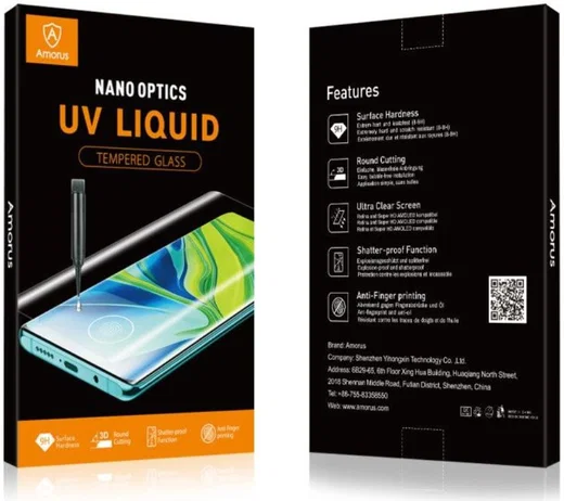 Samsung Galaxy S20 Screen Protector Tempered UV Glass Full Cover afbeelding 10
